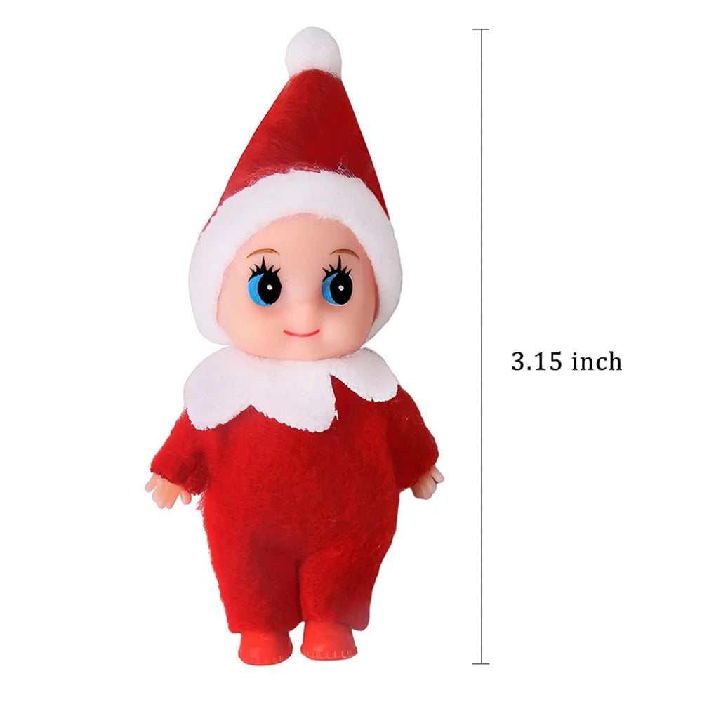 6Pcs Set Tiny Baby Elf Doll with Feet and Shoes R6758