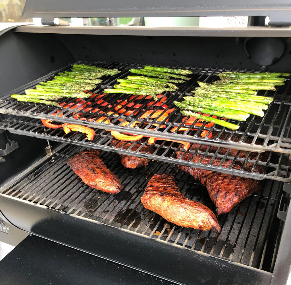 2000 Square Inch Pellet Grill and Smoker with Dual Meat Probes D308037