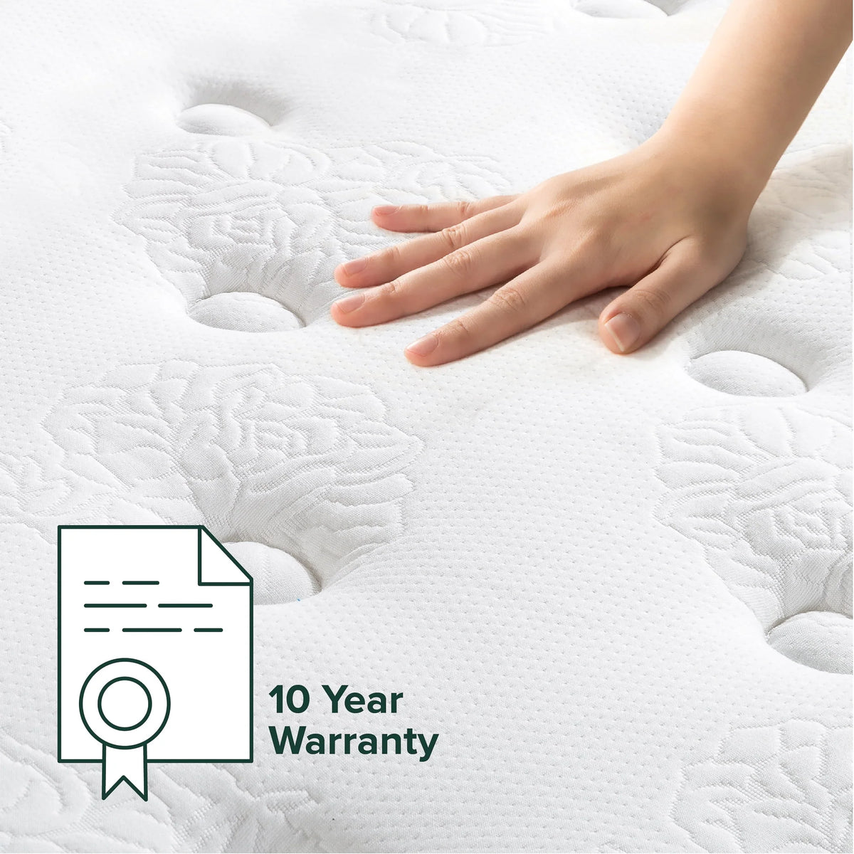 12 Hybrid Cooling Gel Memory Foam Pocket Spring King Mattress U427051