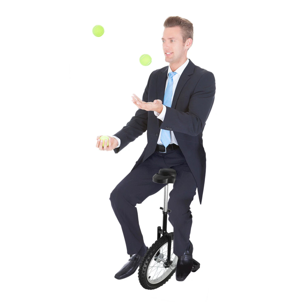 24 Inch Wheel Outdoor Unicycle Adjustable Seat Exercise Bicycle M31509