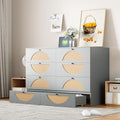 Full Size Murphy Bed Cabinet with USB and Storage Drawer Q685628