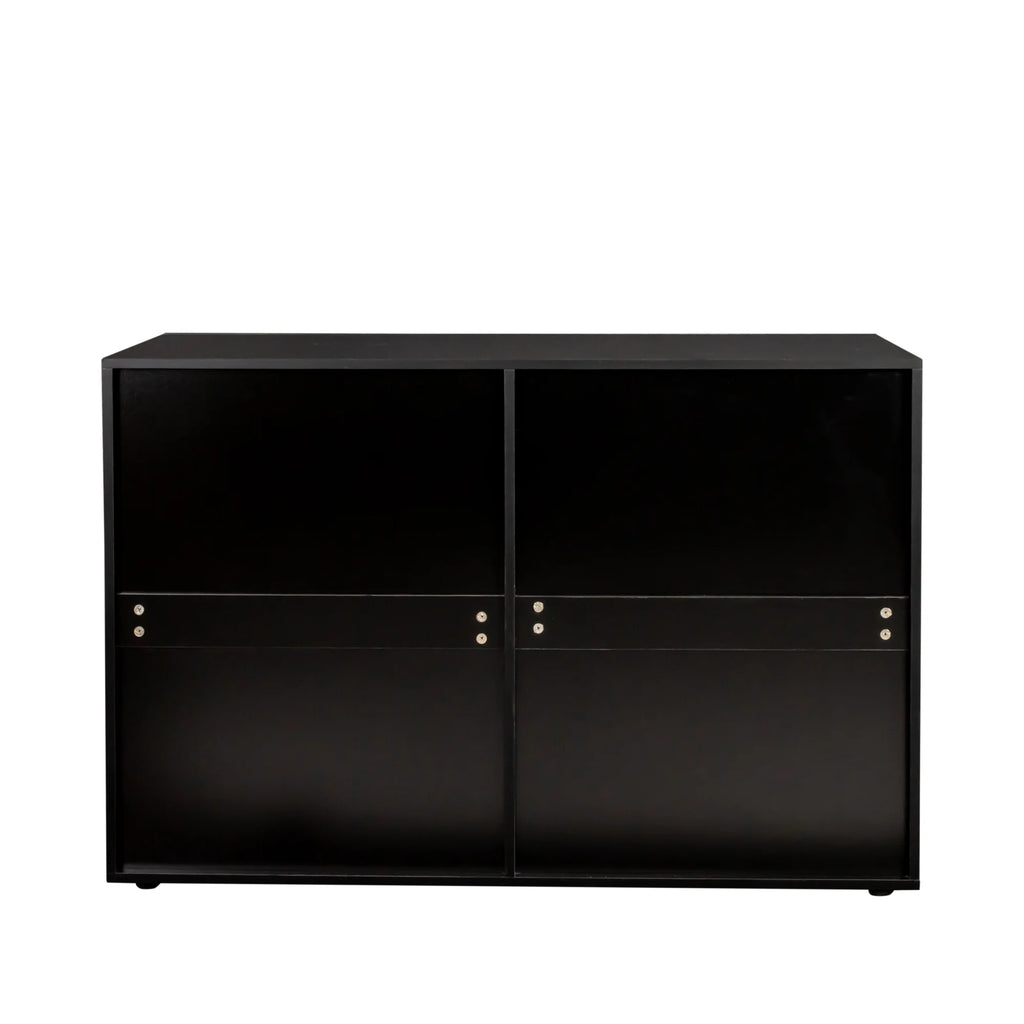 Black 8 Drawer Double Dresser G597375