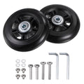 Replacement Luggage Wheels 84x24mm 4 PU Bearing Wheels B343912