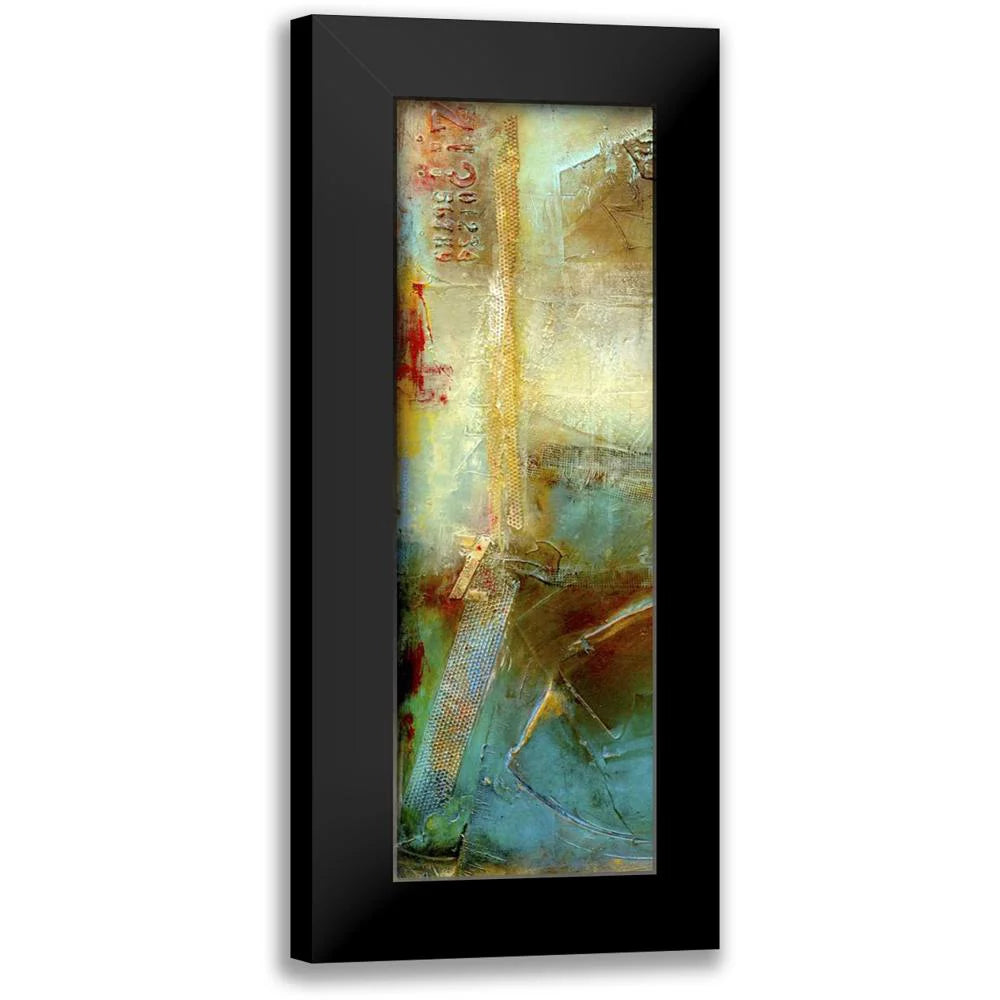 Black Modern Framed Art Print Y6613