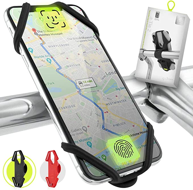 Black Universal Bike Phone Mount for Handlebar M361