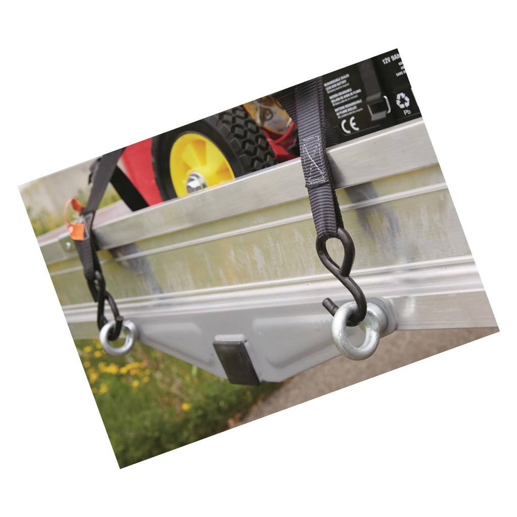 Extra-Large Folding Aluminum Cargo Carrier with 3-Position Ramp M29137