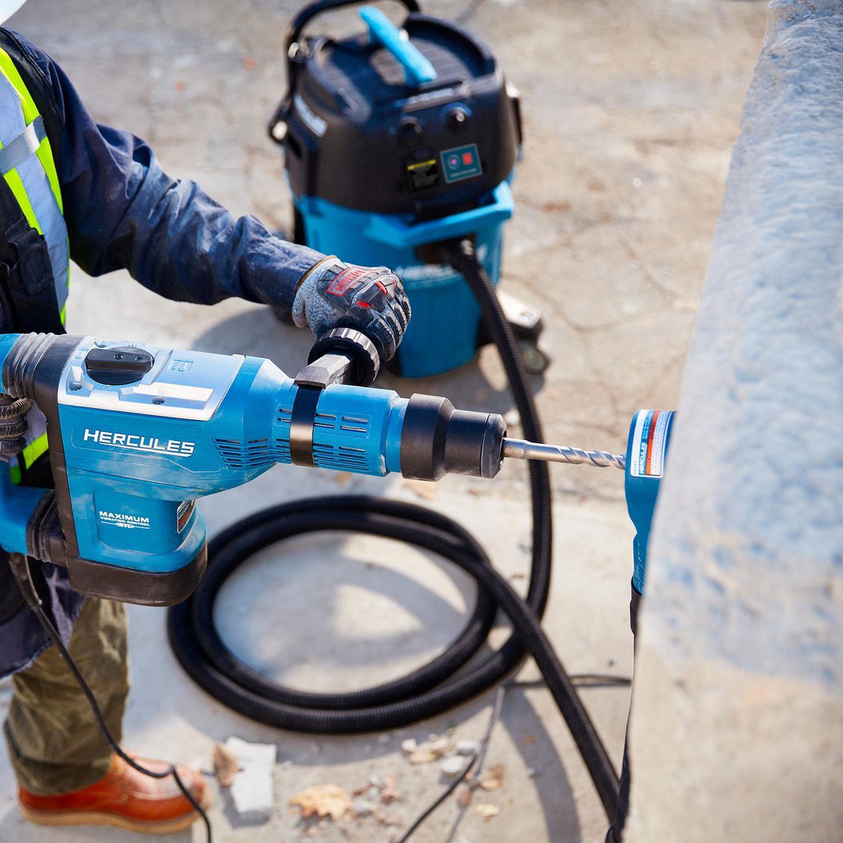 Hammer Drilling Dust Collection Attachment Q4129