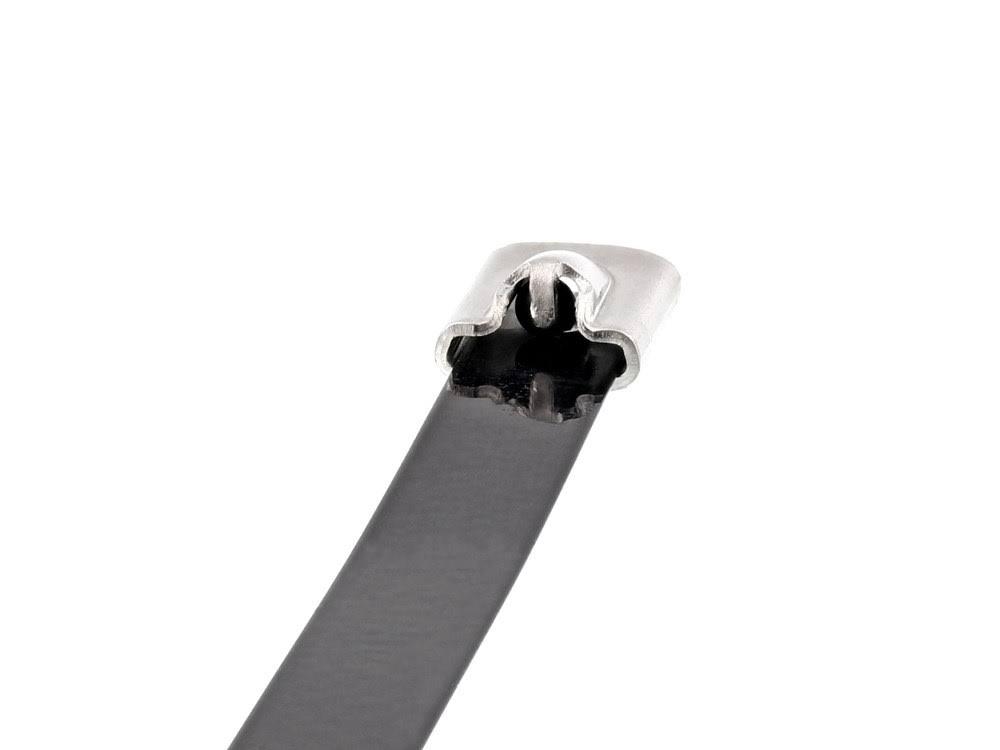 27 inch Plastic Coated Stainless Steel Cable Tie - 100 Pack R51305