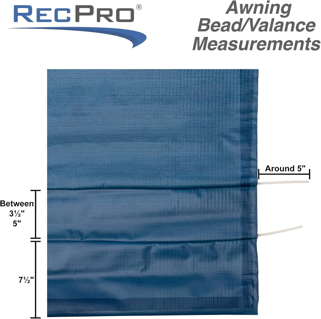Blue 13 Foot RV Awning Fabric Replacement D920