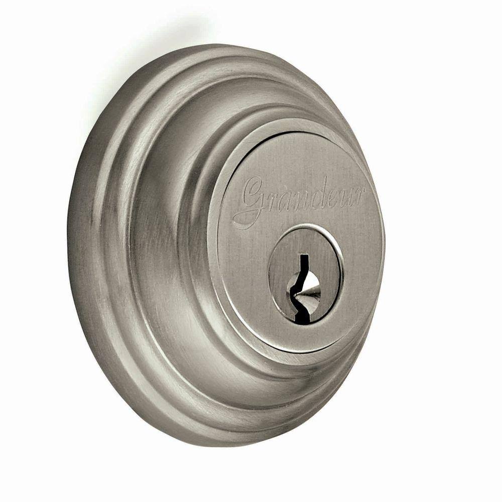 Double Cylinder Deadbolt in Satin Nickel O31990