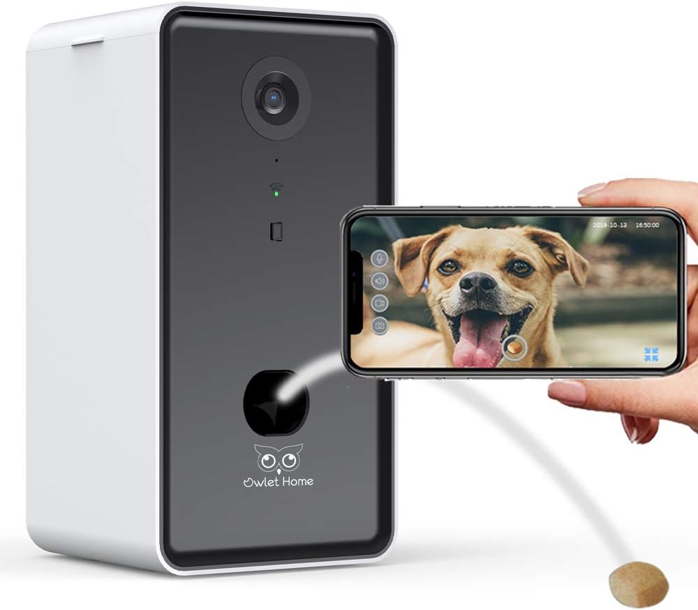 Pet Camera with Treat Dispenser, 1080P, WiFi, Night Vision, 2-Way Audio S941