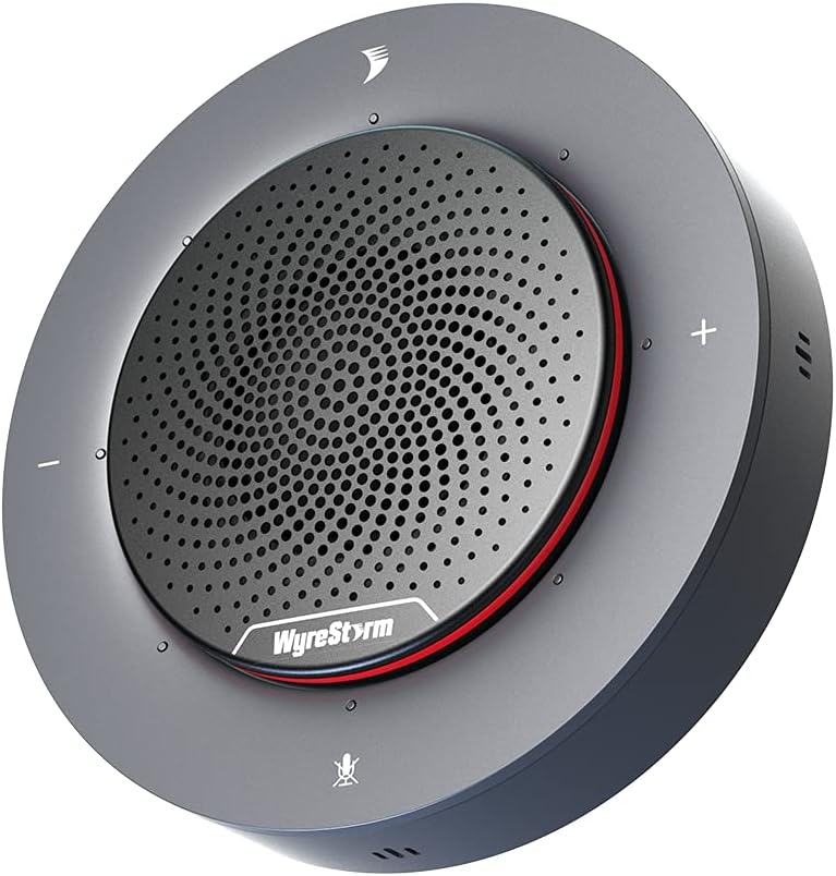 USB Speakerphone Conference Microphone with 4X Noise-canceling Mic D183