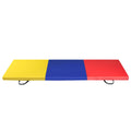 6' x 2' Tri-Fold Gymnastics Mat with Carrying Handles O9130