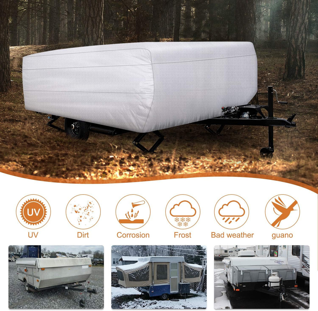 Folding Camper Cover 150D Diamond Fabric 10'-12' D82145