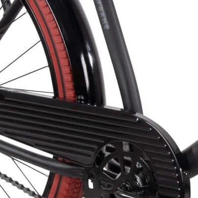 26” Matte Black Cruiser Bike G7546