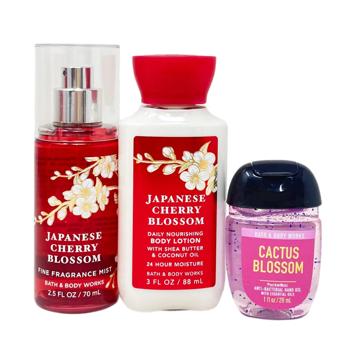 Japanese Cherry Blossom Travel Gift Bag Set D7633