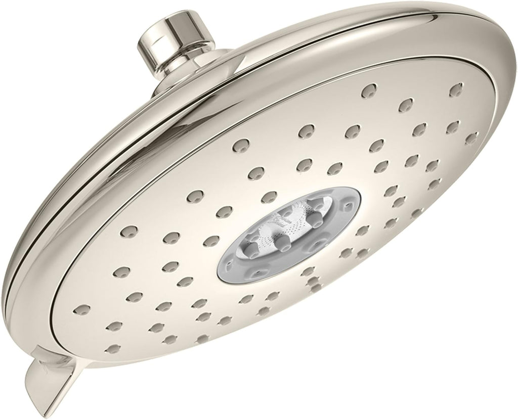 Polished Chrome 4-Function Shower Head, 2.5 GPM W422