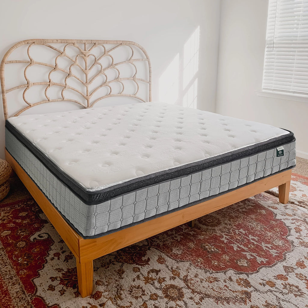 12 Hybrid Cooling Gel Memory Foam Pocket Spring King Mattress U427051