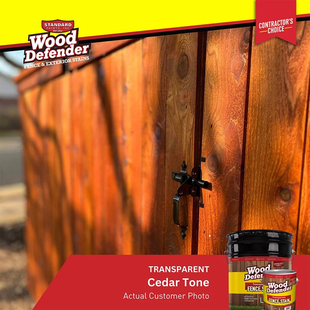 Transparent Fence Stain gallon J334068