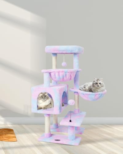 Cat Tree Tower Condo with Sisal Scratching Post Q615