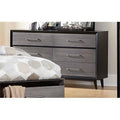 Gray Black Dresser J219