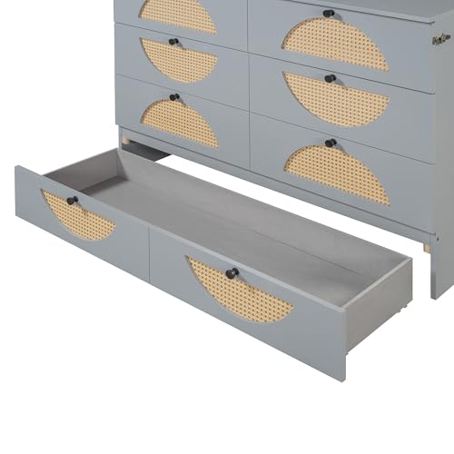 Full Size Murphy Bed Cabinet with USB and Storage Drawer Q685628