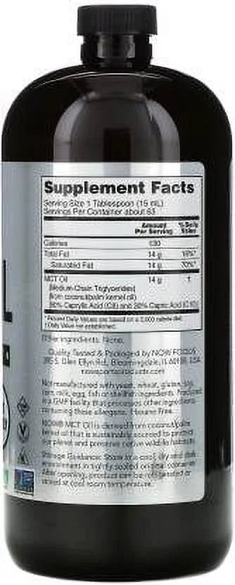 MCT Oil 32 fl oz Pack of 2 D5865