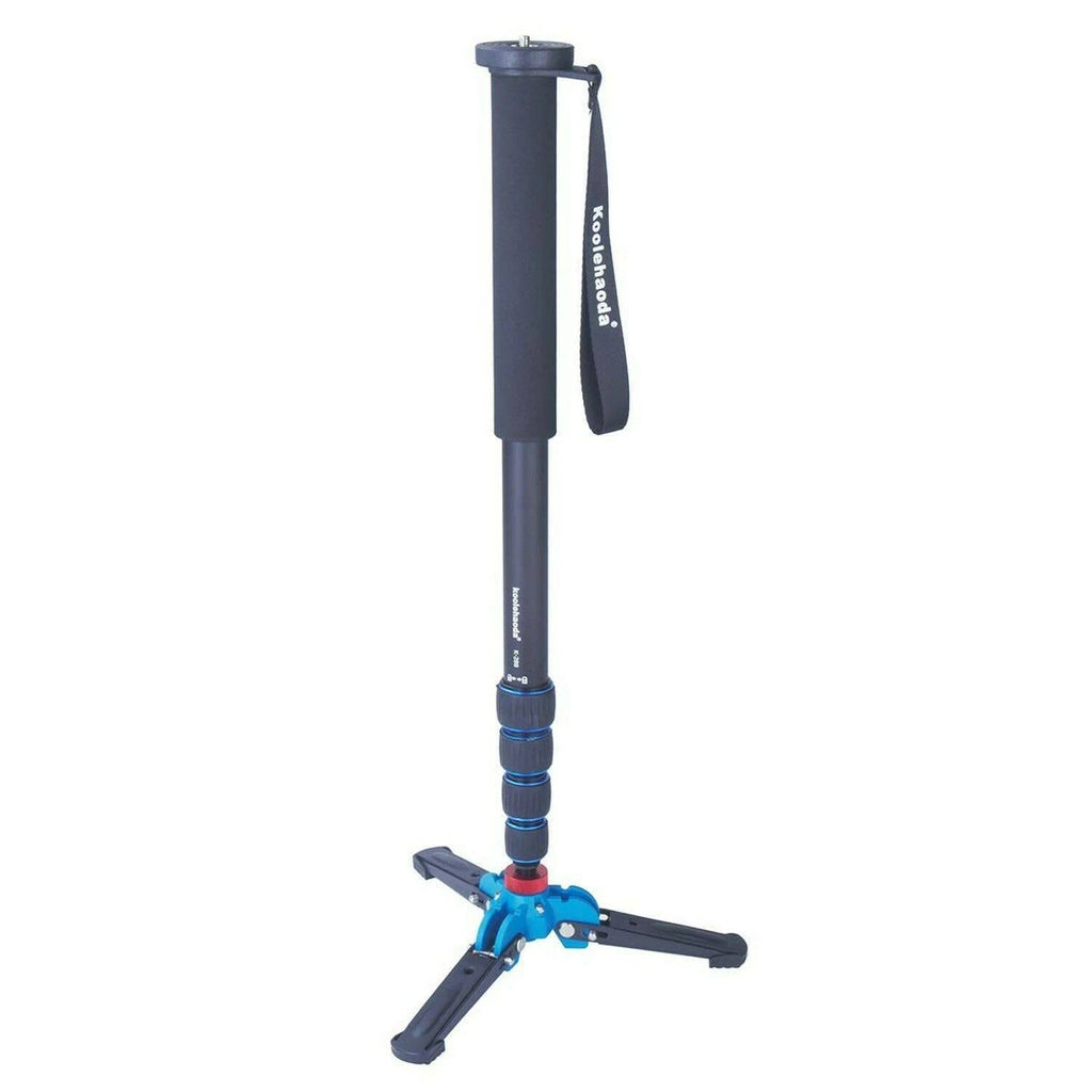65-inch Aluminium Camera Monopod with Folding Three Feet Support Stand F3929