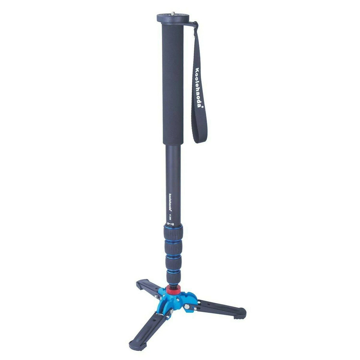 65-inch Aluminium Camera Monopod with Folding Three Feet Support Stand F3929