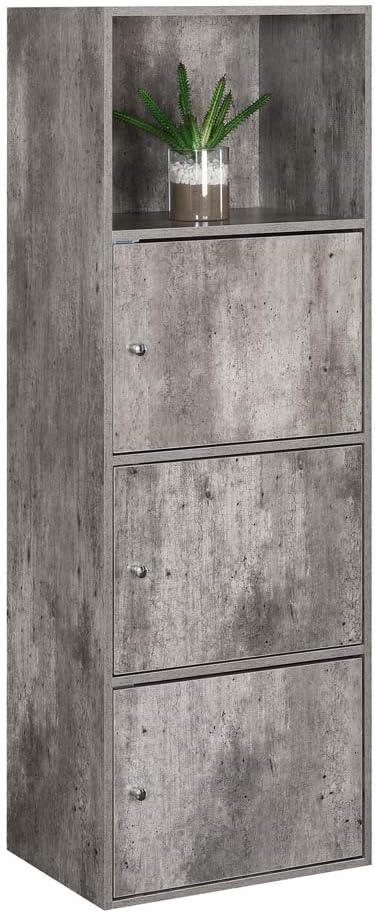 3 Door Faux Birch Cabinet I12734