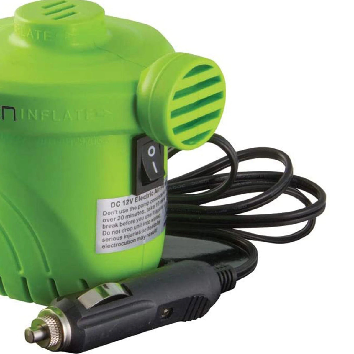 12 Volt Electric Inflator & Deflator Pump H277