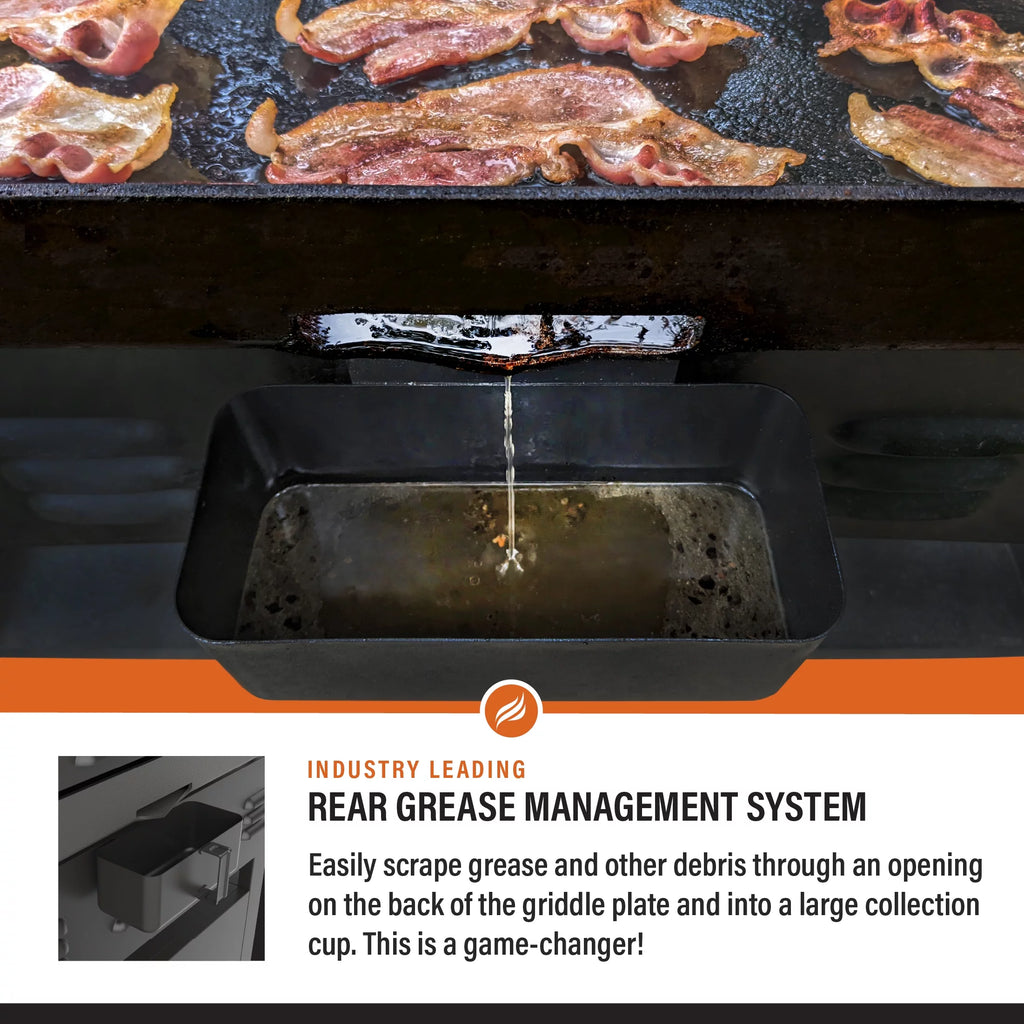 Propane Griddle and Charcoal Grill Combo W6929