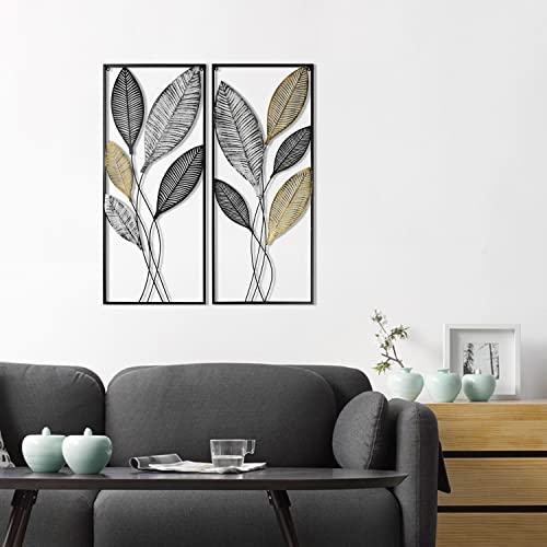 Metal Wall Decor Set of 2, 14" W x 35" H L29873