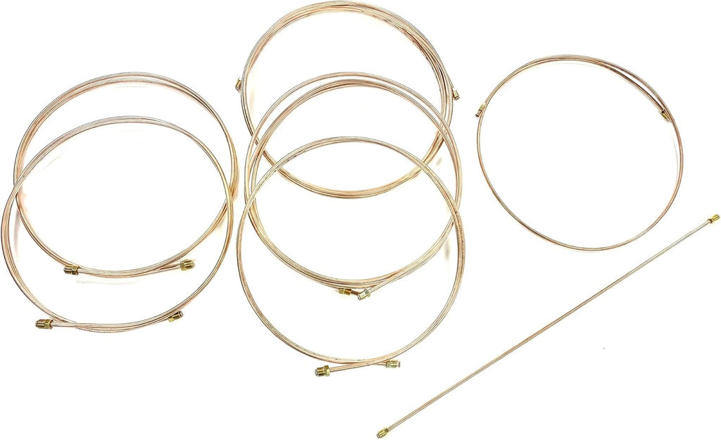 Stainless Steel Brake Line Kit, Pack of 2 E73126