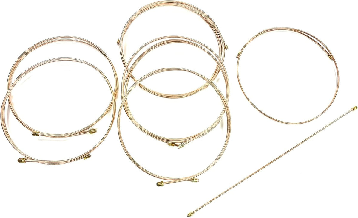 Stainless Steel Brake Line Kit, Pack of 2 E73126