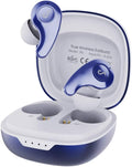 Blue Mini Wireless Earbuds with 4-Mic Environmental Noise Cancellation Waterproof Bluetooth Headphone Pack of 2 M71302