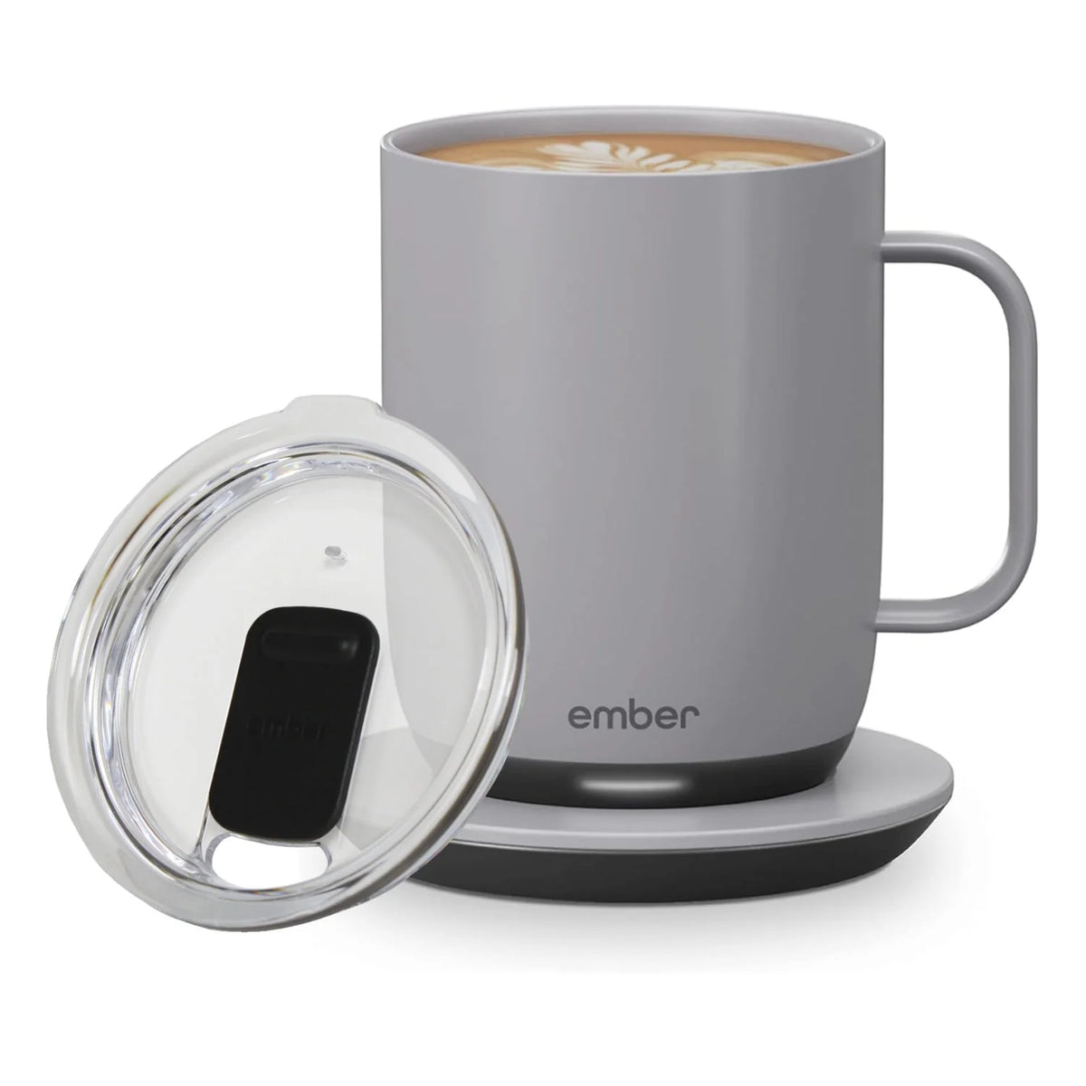 14 oz Grey App Controlled Heated Coffee Mug Q38531