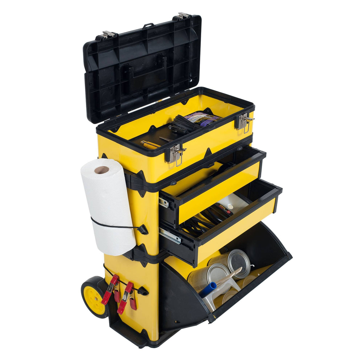Mobile Stacking Metal Tool Box Chest N257594