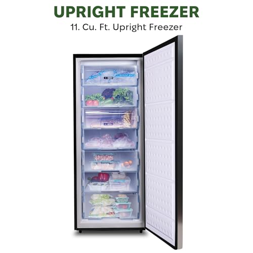 Stainless Steel Upright Freezer, 11 cu. ft. L407325