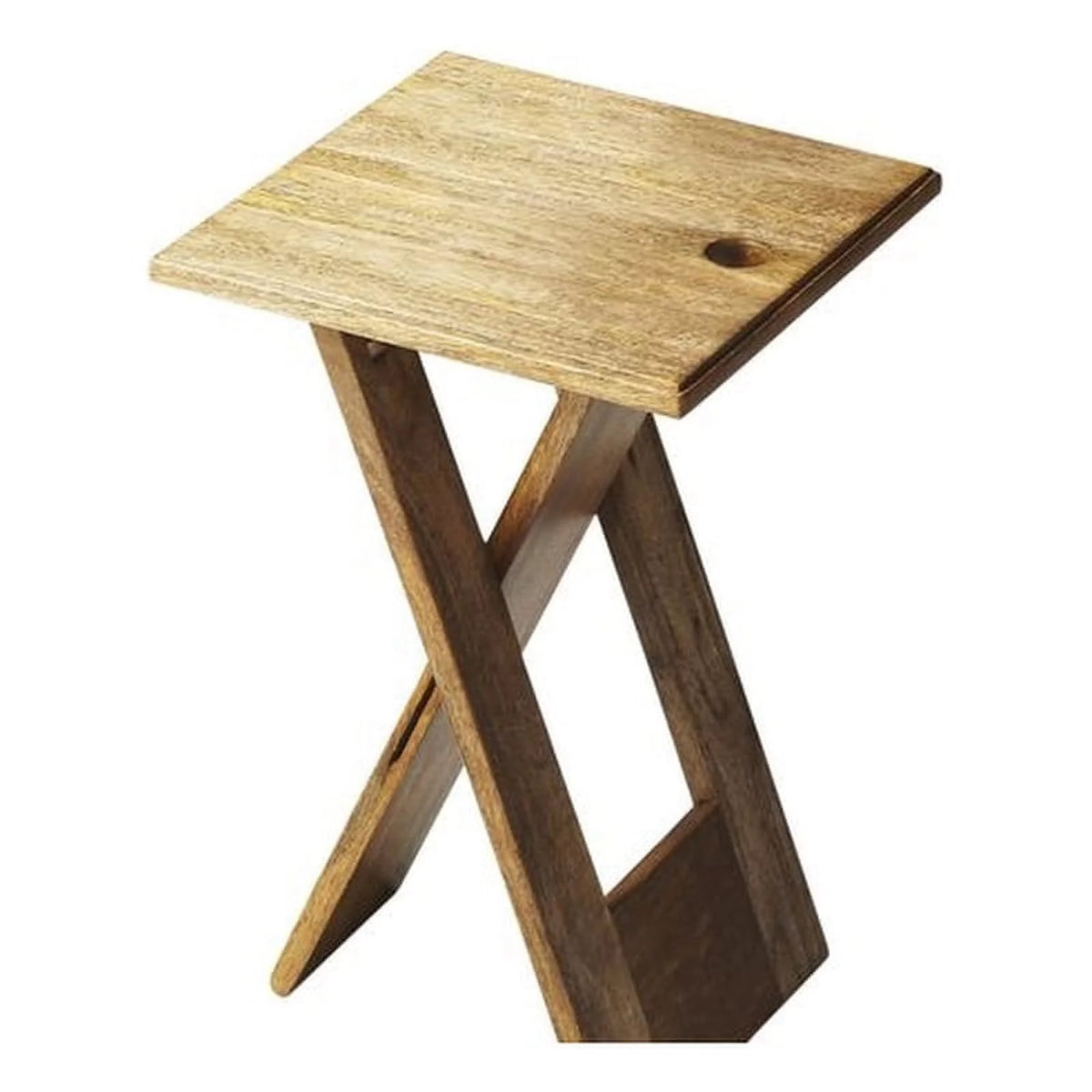 Wood Folding Table Set of 2 V1621