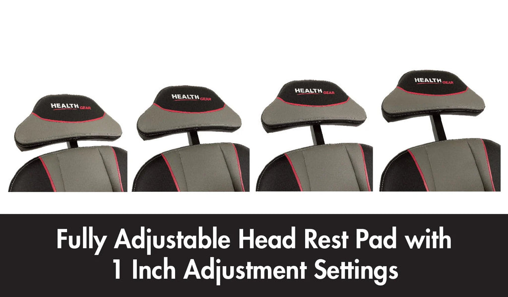Black Acupressure Beads Heat and Vibration Massage Inversion Table C857320
