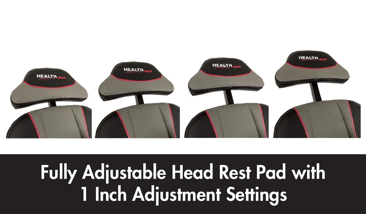 Black Acupressure Beads Heat and Vibration Massage Inversion Table C857320