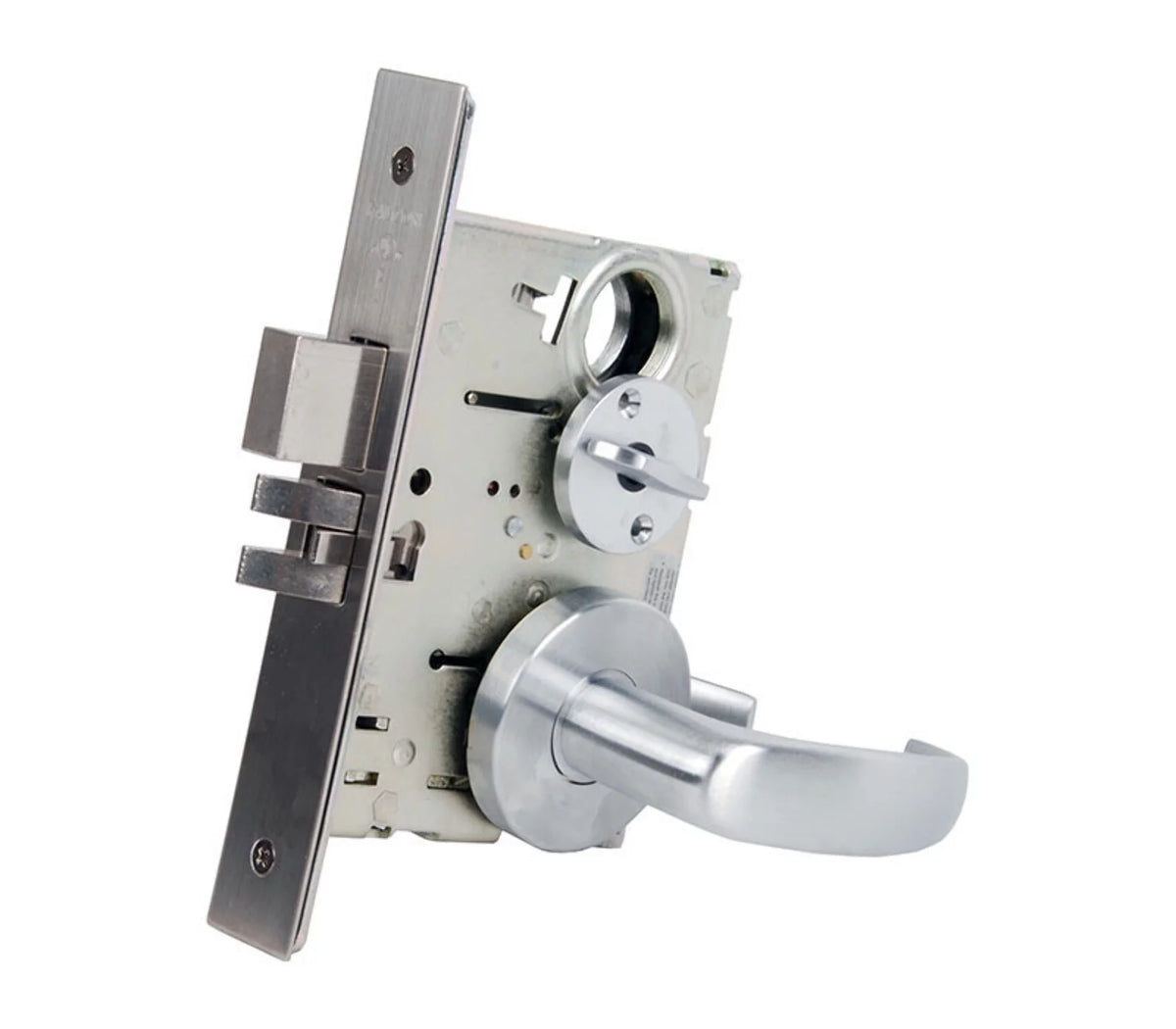 Bright Chrome Mortise Lock E1381