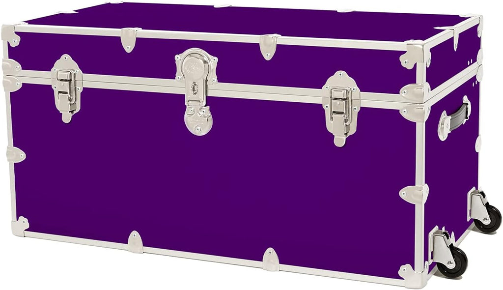 Black Dorm Armor Trunk with Removable Wheels V674