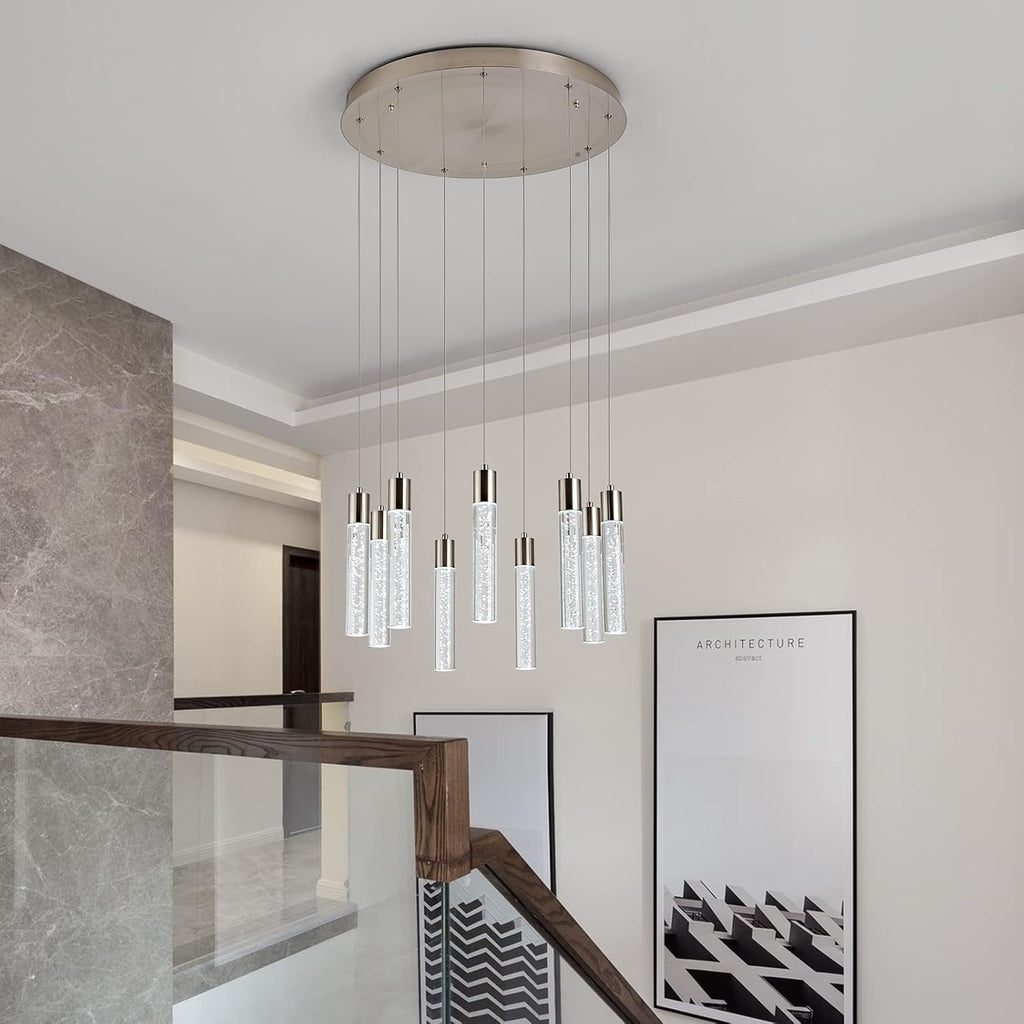 Crystal Chandelier Light Fixture, 9 Lights U26736