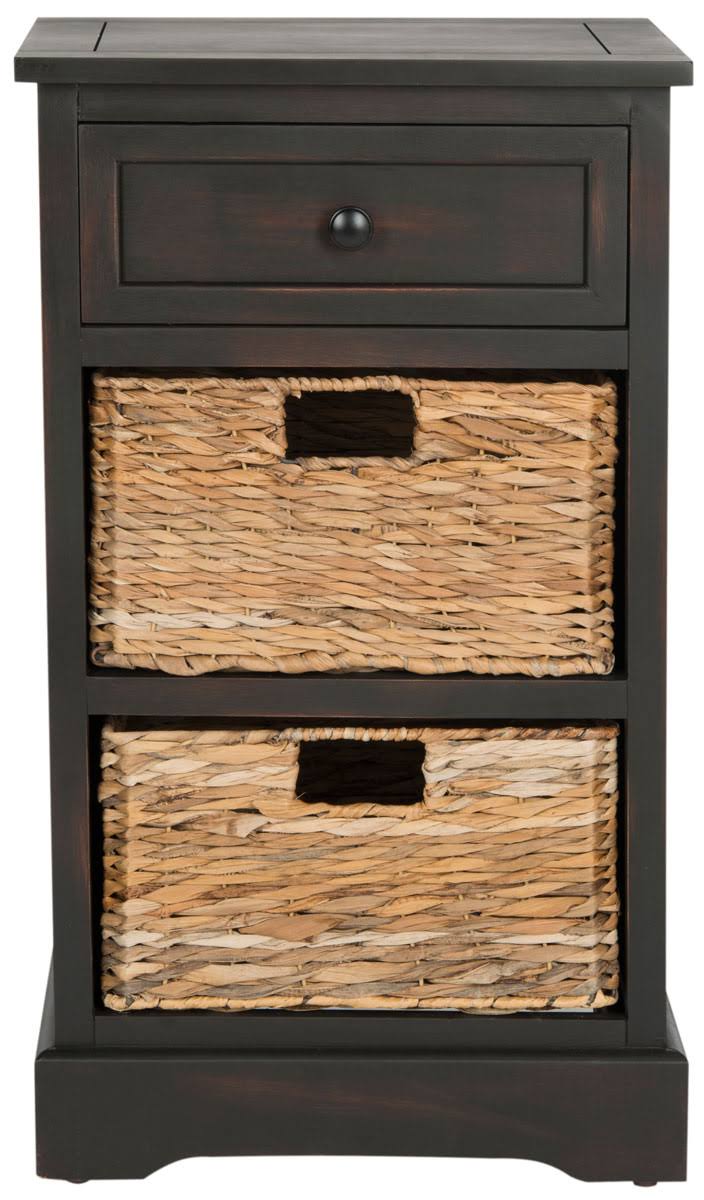 Brown Storage Side Table A34276