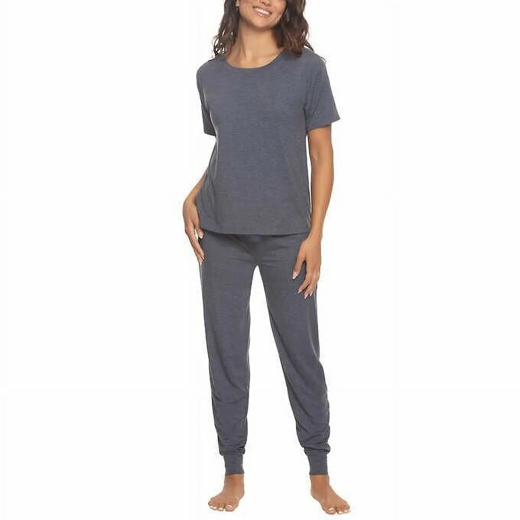 Navy Blue 3-piece Lounge Set J988447