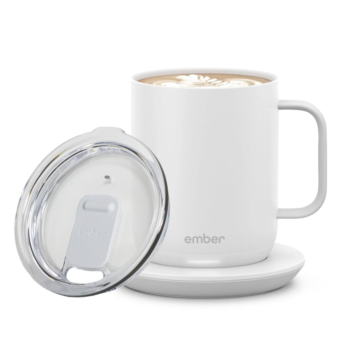14 oz Grey App Controlled Heated Coffee Mug Q38531