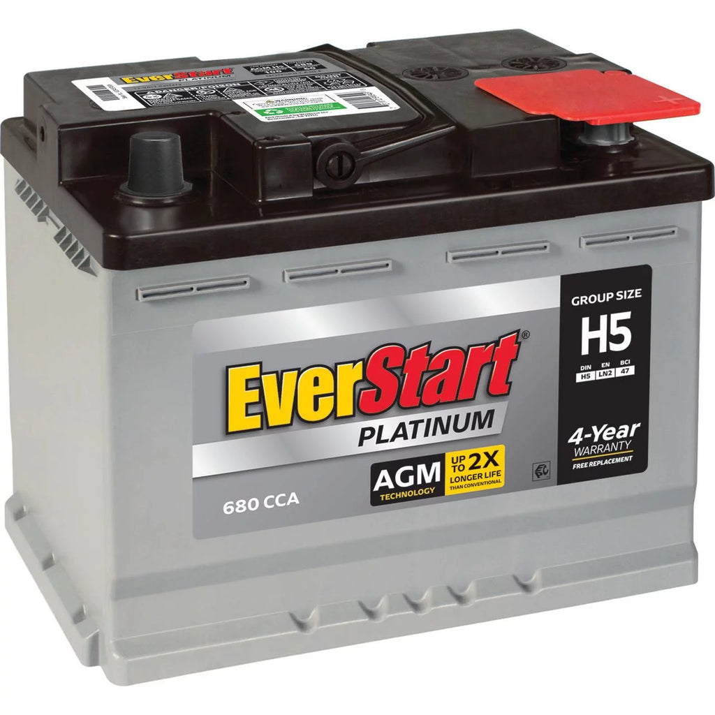 AGM Automotive Battery Group Size H5 12 Volt 680 CCA H671