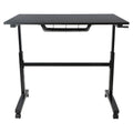 Adjustable Height Standing Desk, Black P340745
